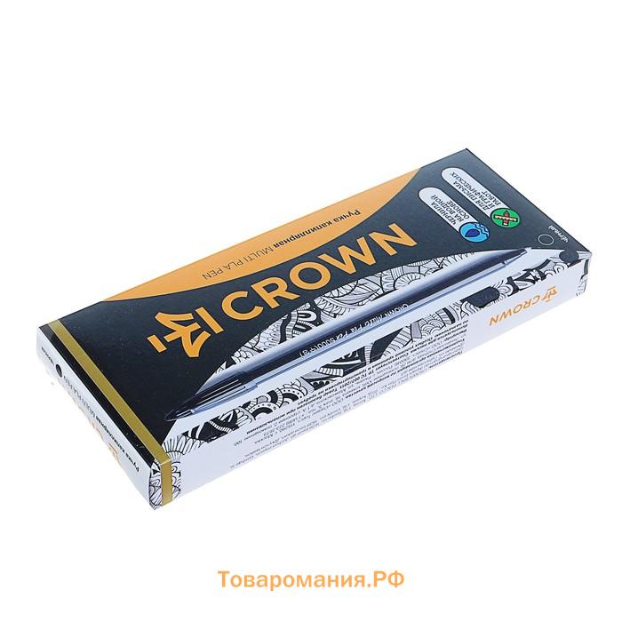 Ручка капиллярная Crown СМР-5000, узел 0.5 мм, пластиковая, чёрная