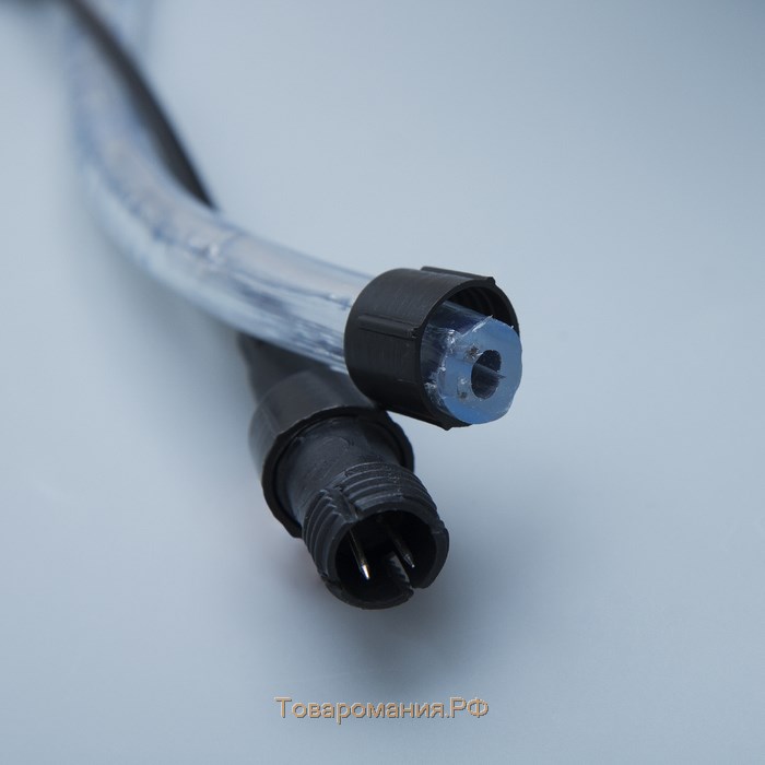 Световой шнур Lighting 10 мм, IP65, 10 м, 24 LED/м, 220 В, 8 режимов, свечение мульти