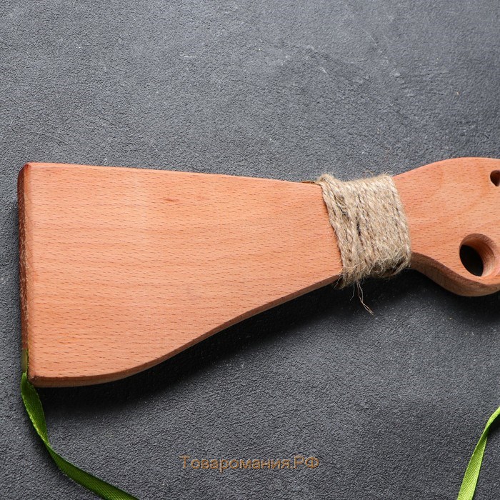 Сувенирное деревянное оружие "Ружьё охотничье", массив бука