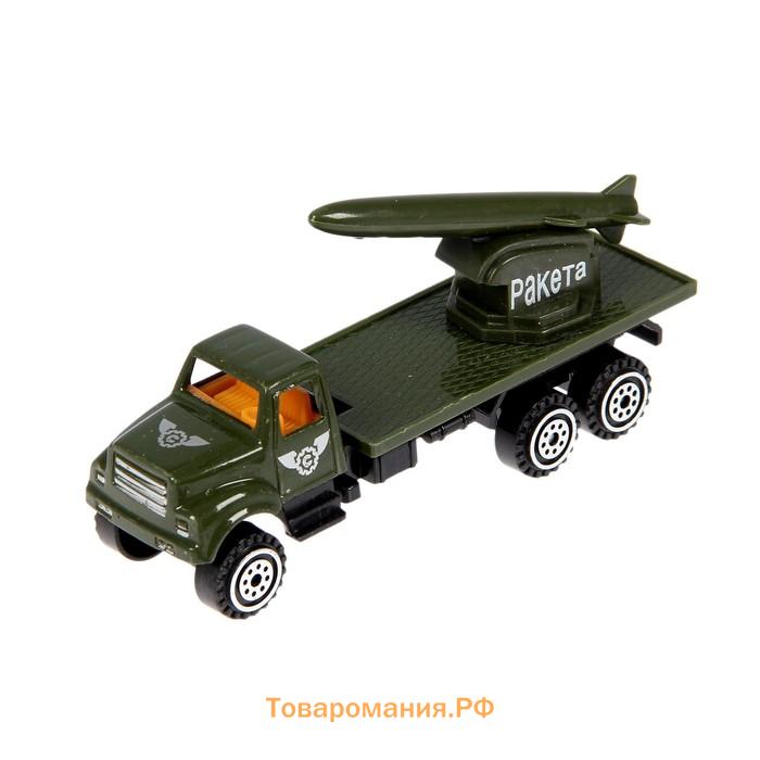 Машинка металлическая «Военная техника», масштаб 1:64, МИКС