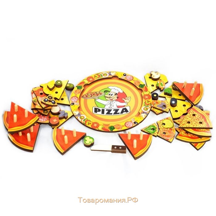 Развивающая игра «Пицца»