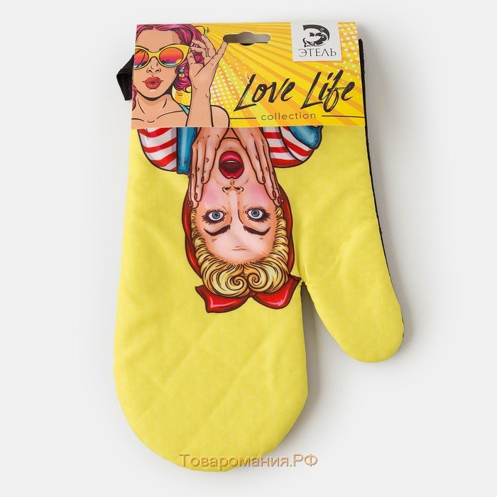 Варежка  Love Life «Яркая», 26×16 см, 100% п/э