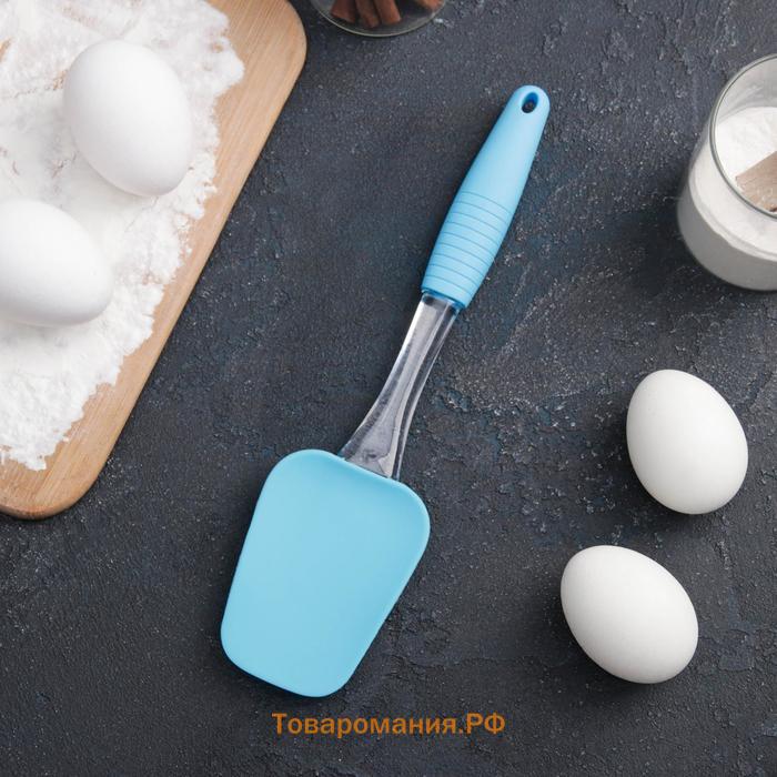 Лопатка  «Про», силикон, 25.5 см, красная