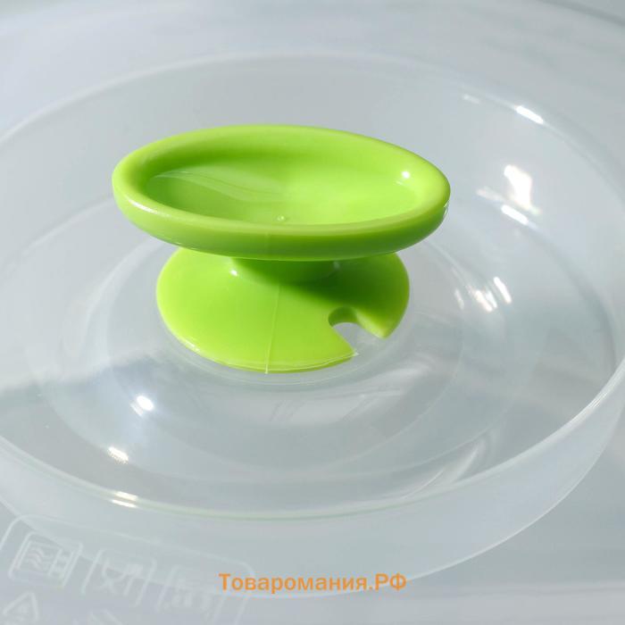 Крышка для СВЧ, d=25 см, МИКС