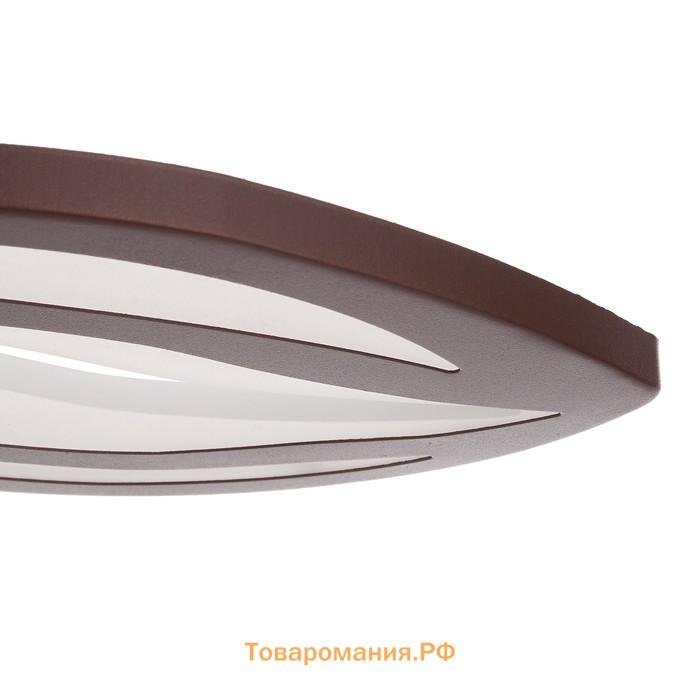 Светильник ГАЛЛОП «Галактика» 423700, LED 90W, кофе, 60.5×60.5×7.5 см