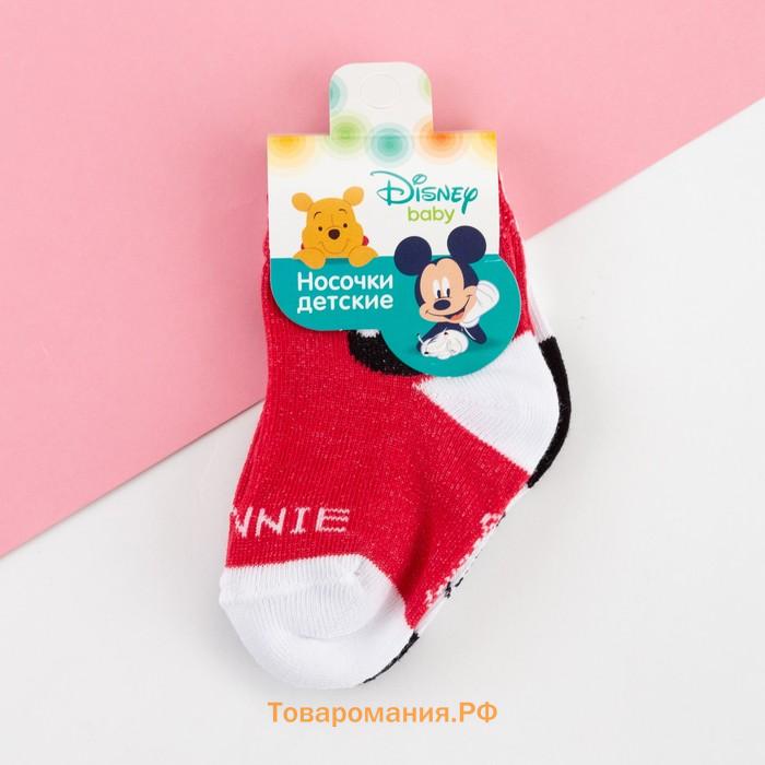 Набор носков "Minnie" Минни Маус, 2 пары, 12-14 см