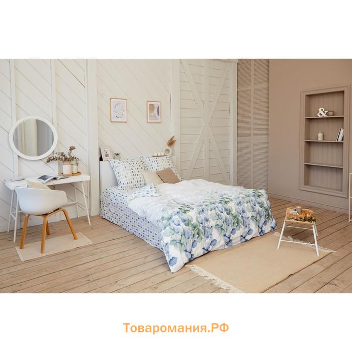 Постельное бельё «» 2 сп Eucalyptus 175х215 см, 200х220 см, 70х70 см - 2 шт