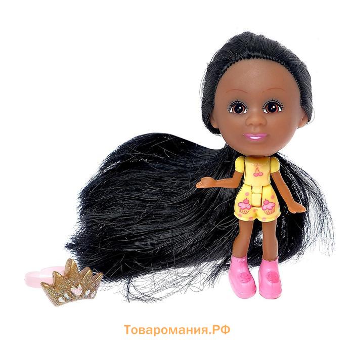 Кукла-сюрприз Polly girl, в шаре, с колечком, МИКС