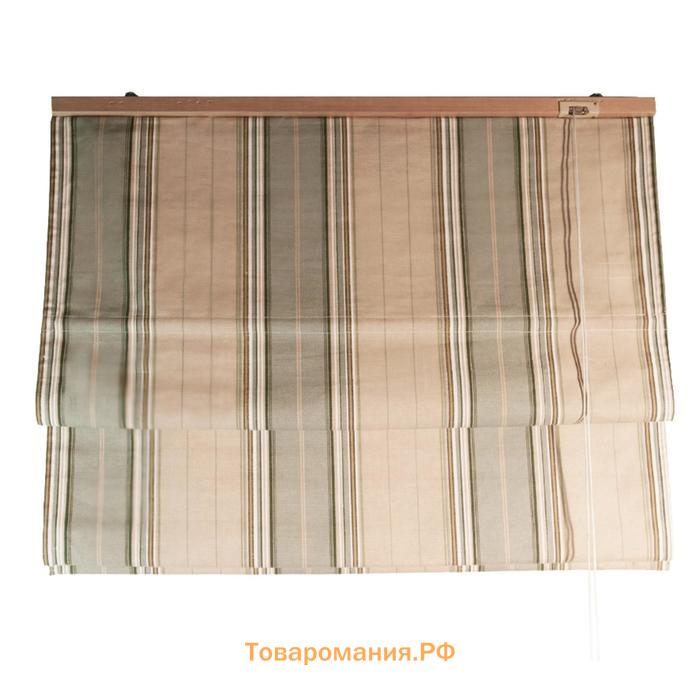 Римская штора «Скансен», размер 80х160 см