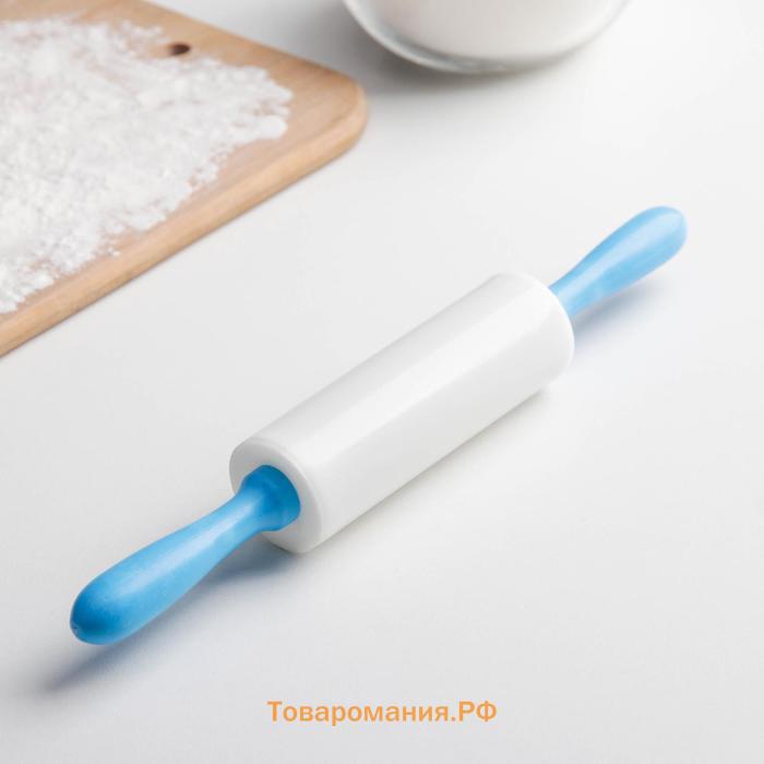 Скалка, 21 см, рабочая часть 9 см, МИКС