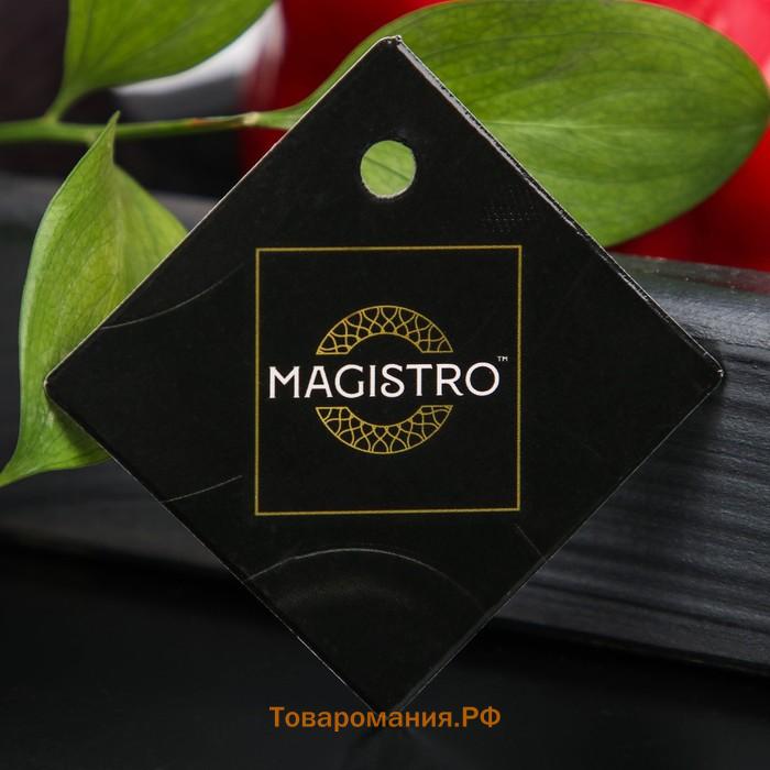 Овощечистка Magistro Volt, нержавеющая сталь, серебристая