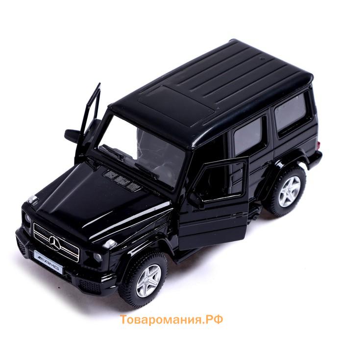 Машина металлическая MERCEDES-BENZ G63 AMG, 1:32, открываются двери, инерция, цвет чёрный