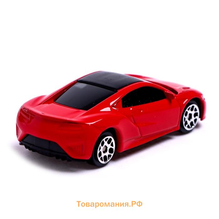 Машина металлическая HONDA NSX, 1:64, цвет красный