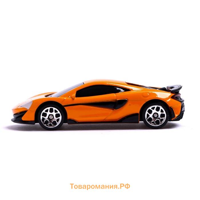 Машина металлическая McLaren 600LT, 1:64, цвет оранжевый