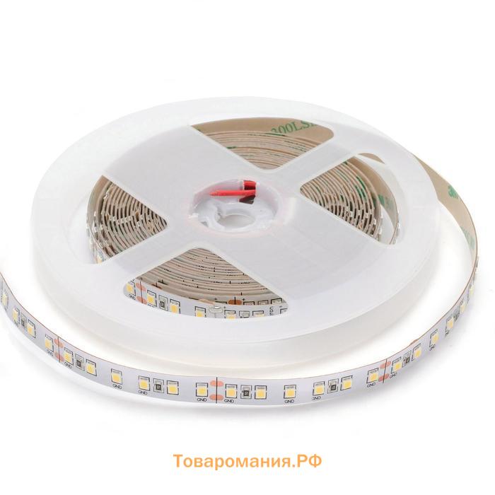 Светодиодная лента Apeyron Electrics 5 м, IP20, SMD2835, 120 LED/м, 16 Вт/м, 24 В, 4000К