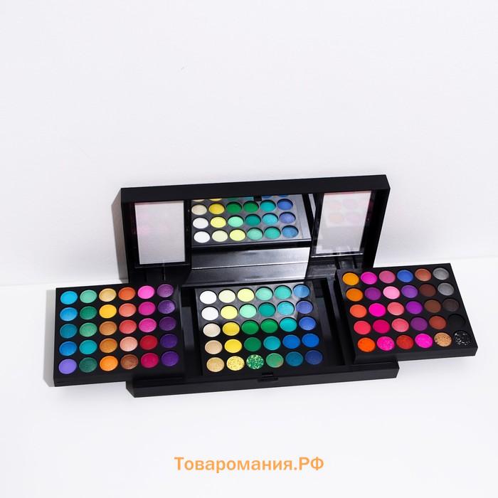 Профессиональный набор теней для макияжа, 180 цветов