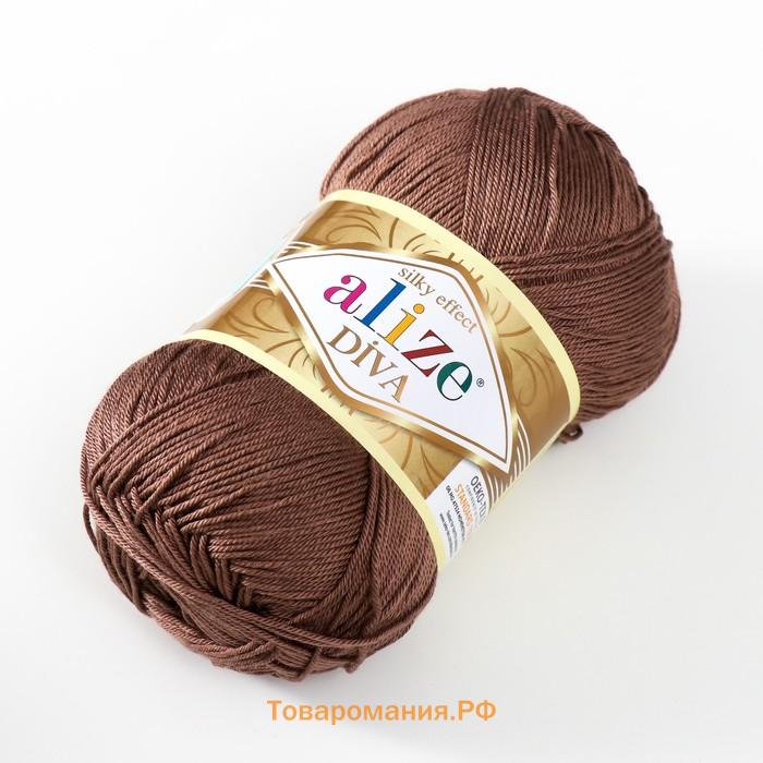 Пряжа для вязания спицами, крючком ALIZE, Diva, 100% микрофибра, 350 м/100 г, (688)