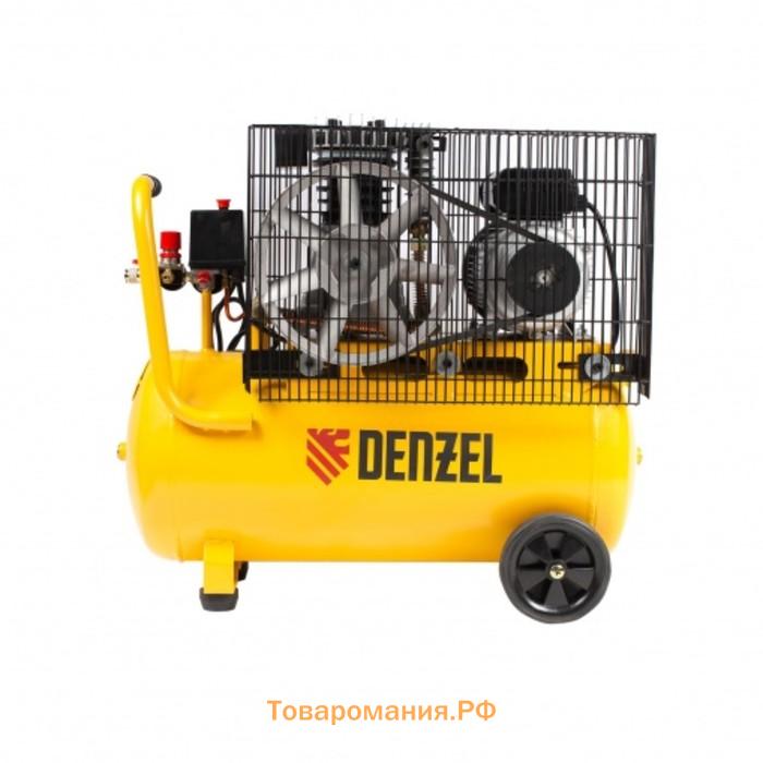 Компрессор воздушный Denzel BCI2300/50, 230 В, 2.3 кВт, 400 л/мин, поршневой ременный
