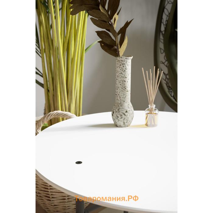 Стол журнальный «Ники», 550 × 550 × 500 мм, цвет белый
