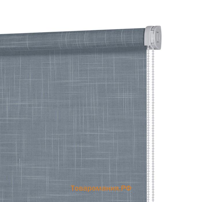 Рулонная штора Decofest «Шантунг», 40х160 см, цвет тёмно-лазурный