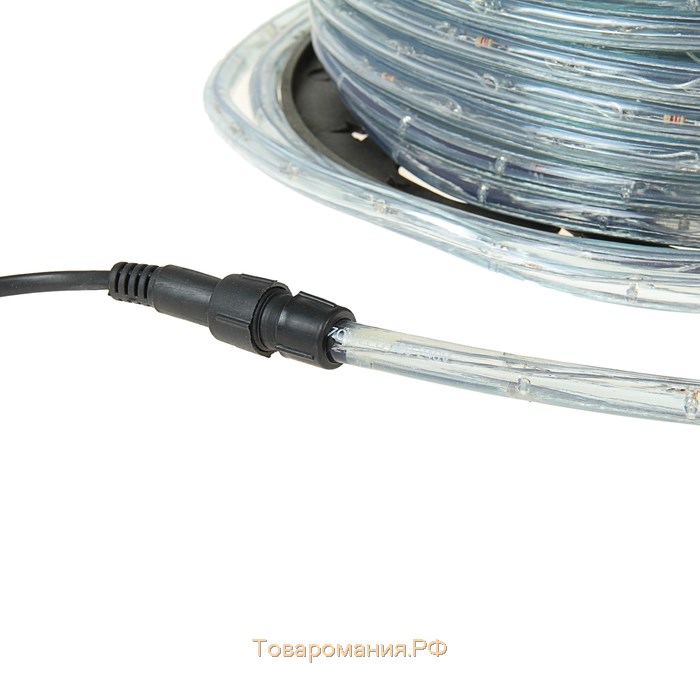 Световой шнур Lighting 11 мм, IP65, 100 м, 24 LED/м, 220 В, 2W, постоянное свечение, свечение белое