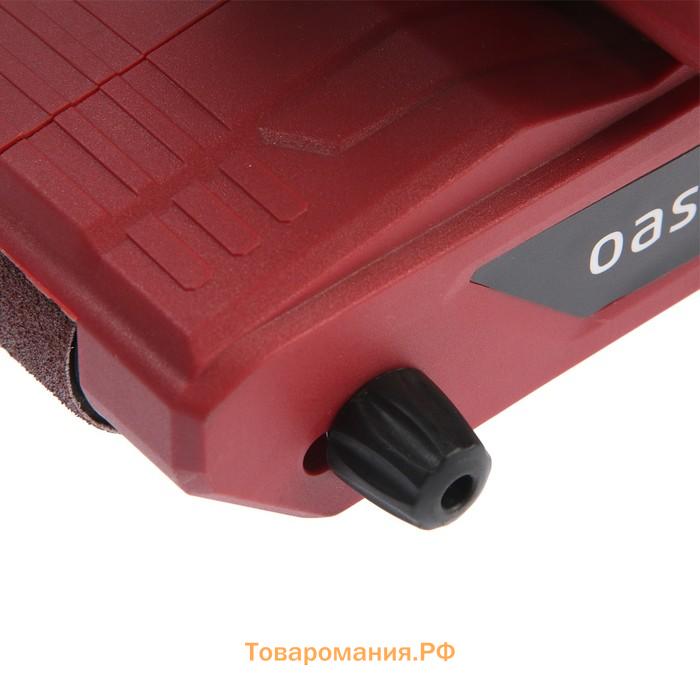 Шлифмашина ленточная Oasis GL-105 PRO, 1050 Вт, 120-380 м/мин, поверхность 76х155 мм