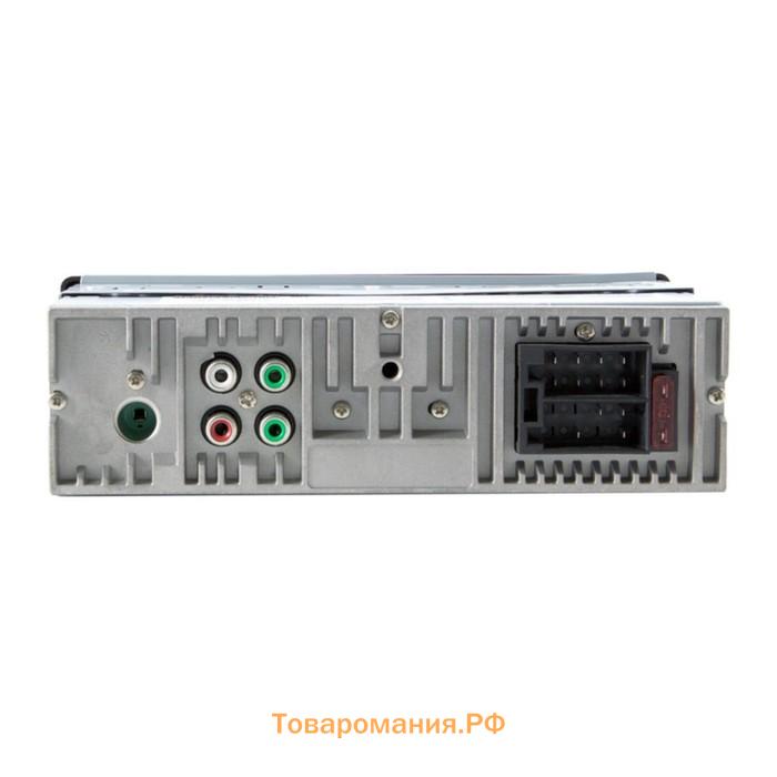 Автомагнитола PROLOGY SMP-300, 1DIN, USB/ FM/ BT, приложение OS Android/ iOS, RCA 4х55 Вт