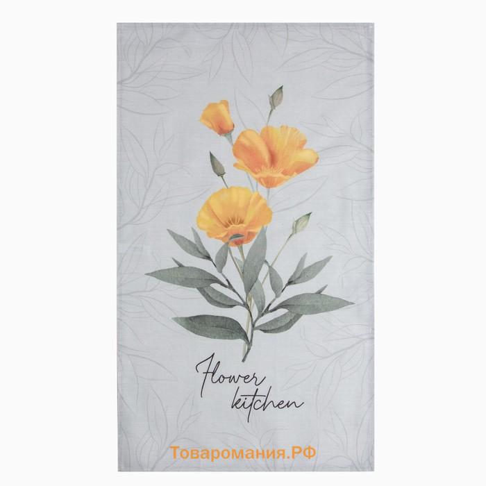 Полотенце  Yellow poppies 40х73 см, 100% хлопок, репс 210 г/м2