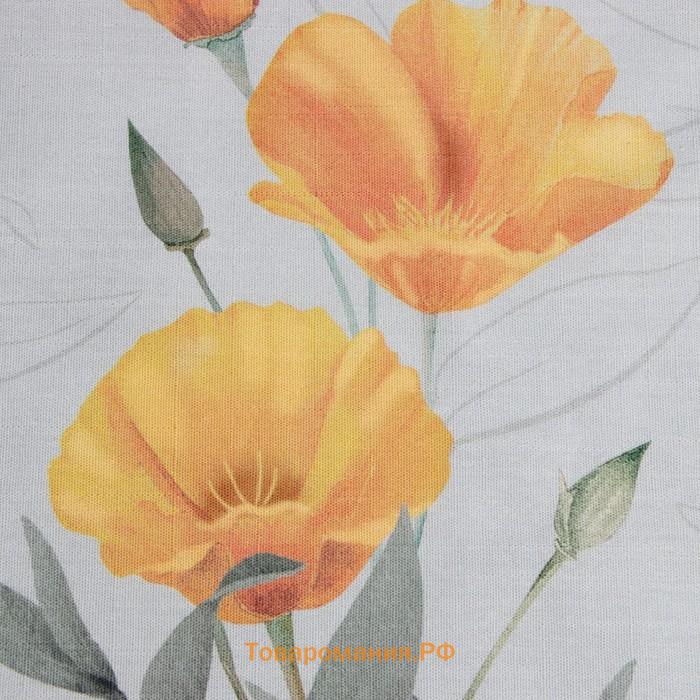 Полотенце  Yellow poppies 40х73 см, 100% хлопок, репс 210 г/м2