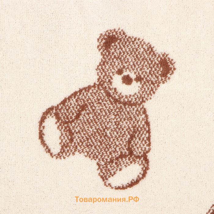 Полотенце махровое  Teddy bear, 70х130 см, 100% хлопок, 420 г/м2