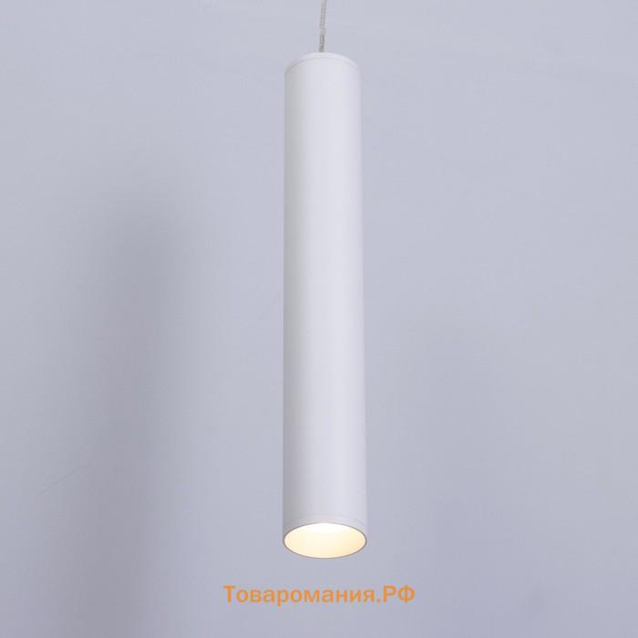 Светильник трековый SLIM "Туба" LED 12Вт 3000K-6000К 48V CRI90 белый 4,5х4,5х30см