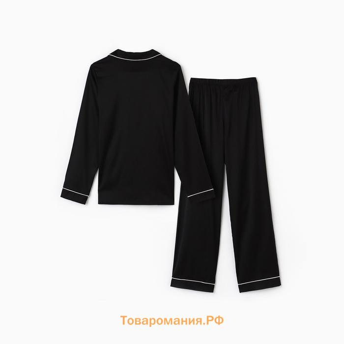 Пижама женская (рубашка и брюки) KAFTAN Black series р. 40-42