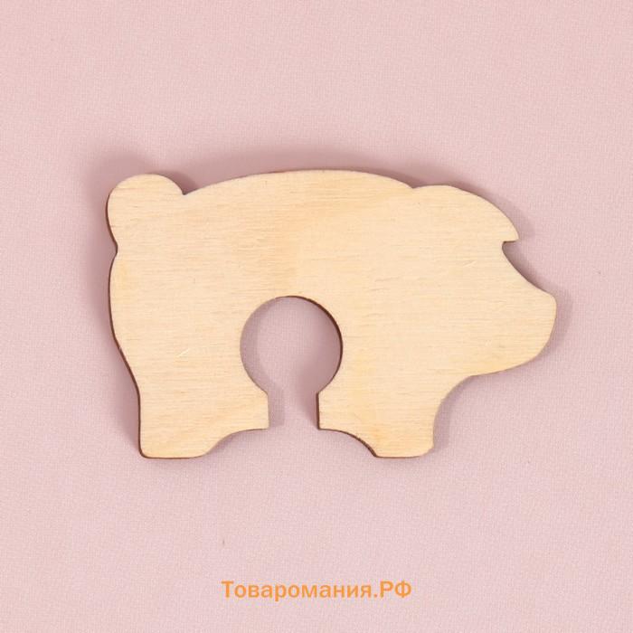 Держатель для крышки «Поросёнок», хдф