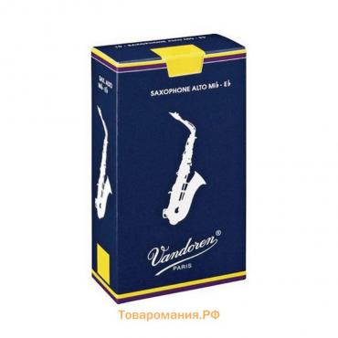Трости для саксофона Альт Vandoren SR2135 №3,5 (10шт), традиционные