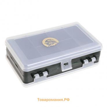 Коробочка ТК-21 двухсторонняя, 6+5 отделений, 15.4 х 9.7 х 4.6 см