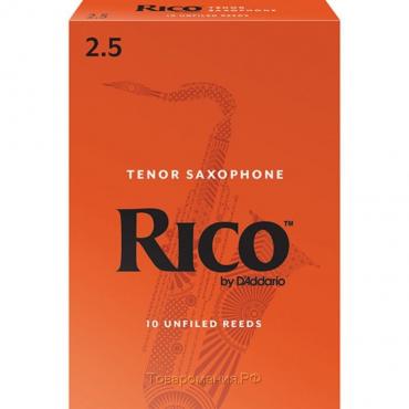 Трости для саксофона Rico RKA1025 тенор, размер 2.5, 10шт