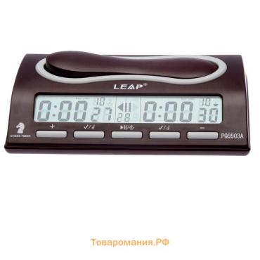 Шахматные часы, электронные, LEAP FIDE, PQ9903A, 11 х 20 х 5.5 см, 2 АА