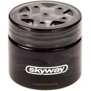 Ароматизатор Skyway, на панель, гелевый, Чёрный лёд, S03406015
