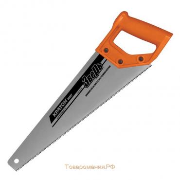 Ножовка "Кратон" HOBBY 2 03 03 004, 450 мм, шаг 5 мм, 2-гранная заточка