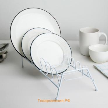 Подставка для крышек , 28.5×14×16.5 см, белая