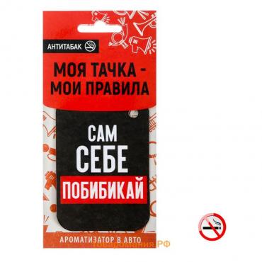 Ароматизатор в машину «Сам себе побибикай», аромат антитабак