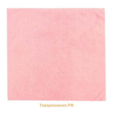 Салфетка для уборки, микрофибра, влаговпитывающая, 30×30 см, цвет МИКС