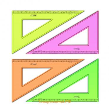 Треугольник 23 см "Стамм" Neon Cristal, 30°, микс