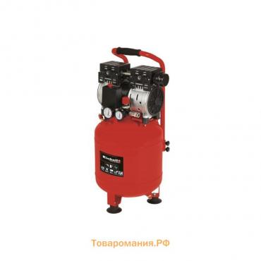 Компрессор Einhell TE-AC 24 Silent, 220 В, 750 Вт, 1450 об/мин, 24 л, 8 бар