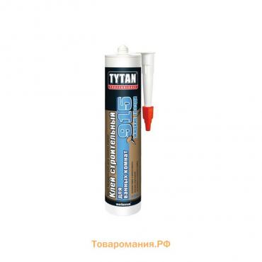 Жидкие гвозди TYTAN №915, для ванных комнат, белые, неморозостойкие, 440 г