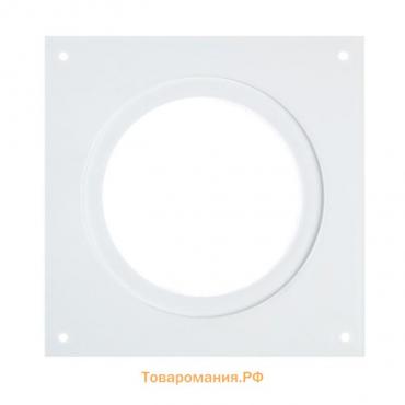 Фланец "КосмоВент" ЛФ100, выход d=100 мм, присоединительный, квадратный