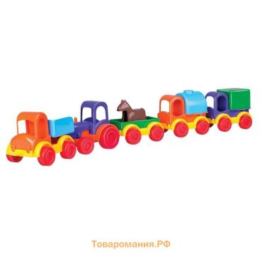 Набор автомобилей «Машинки-паровозики», Little Cars